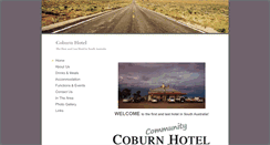 Desktop Screenshot of coburnhotel.com
